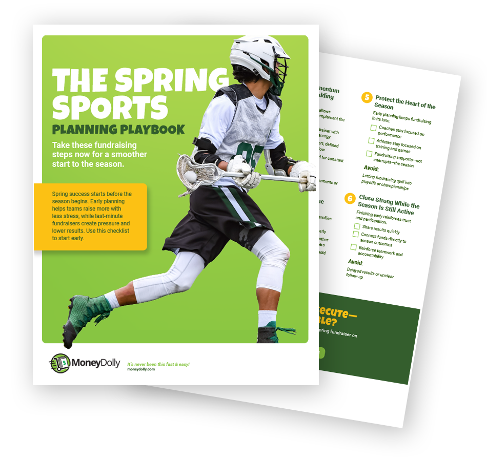 Preview image of the Spring Sports Fundraiser Checklist